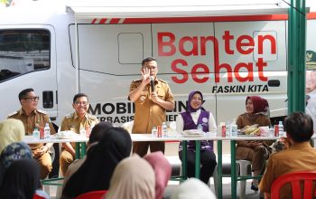 Warga Ciledug Antusias Ikuti Cek Kesehatan Gratis Pemprov Banten