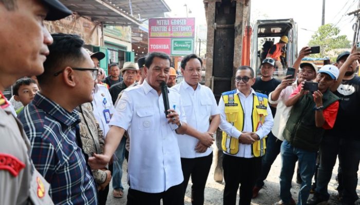Rekonstruksi Ruas Jalan Cadas-Sepatan-Jati dan Gardu-Tanah Merah Dimulai