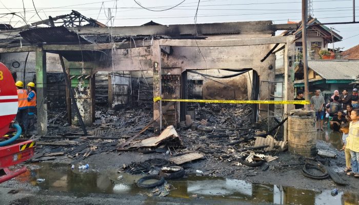 5 Ruko di Balaraja Ludes Terbakar