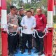 Anggota DPRD H Yaya Amsori dan Kades Saga Hadiri Peresmian Jembatan Merah Putih