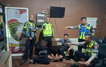 Blue Light Patrol Satlantas Polresta Tangerang Gagalkan Aksi Curanmor, Dua Pria Diamankan