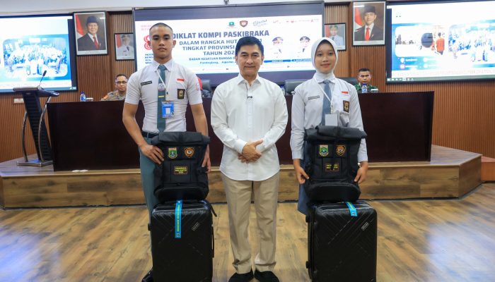 Buka Diklat Paskibraka, Wagub Dimyati Tekankan Soal Disiplin, Kepemimpinan, dan Prestasi Akademik
