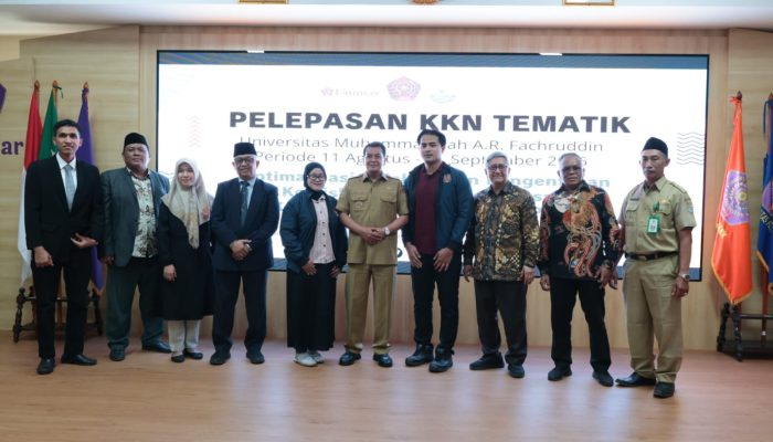 Bupati Hadiri Lepas sambut Badan Pembina Harian (BPH) Universitas Muhammadiyah AR Fachrudin