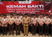 Bupati Maesyal Lepas Kontingen Jambore Nasional XII