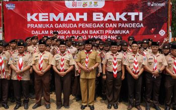 Bupati Maesyal Lepas Kontingen Jambore Nasional XII