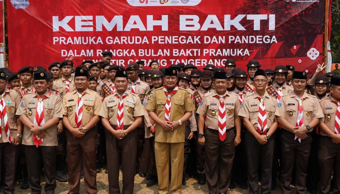 Bupati Maesyal Lepas Kontingen Jambore Nasional XII