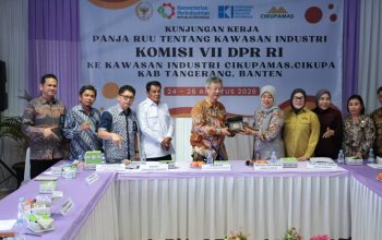 Bupati Maesyal Terima Kunjungan Komisi VII DPR RI Di Kawasan Industri Cikupa Mas