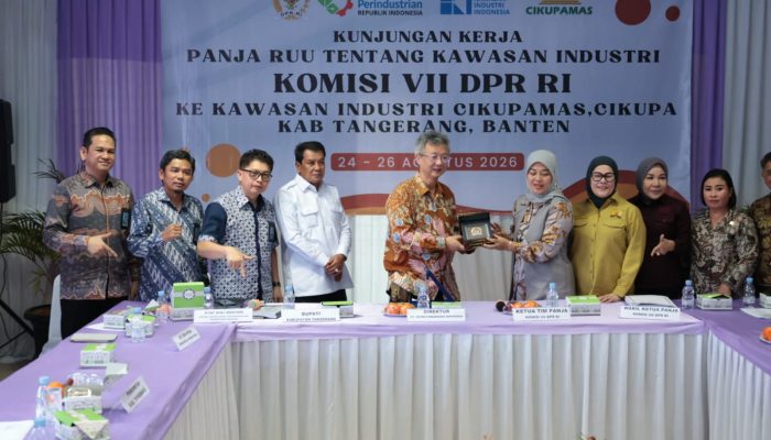 Bupati Maesyal Terima Kunjungan Komisi VII DPR RI Di Kawasan Industri Cikupa Mas