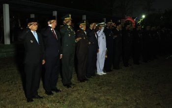 Gubernur Banten Ikuti Apel Kehormatan dan Renungan Suci di TMP Kota Serang