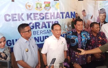 Gubernur dan Bupati Tangerang Dampingi Wamenkes Monitoring Kegiatan CKG