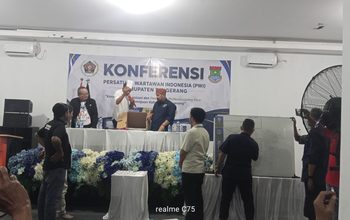 Hendra Wijaya Resmi Pimpin PWI Kabupaten Tangerang
