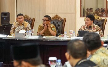 Gubernur Andra Soni Pimpin Rakor Penguatan Sensus Ekonomi 2026 Provinsi Banten