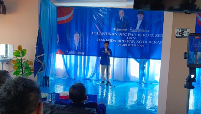 PAN Banten Bidik 3 Besar Pemilu, Yandri Susanto: Kursi Pimpinan DPRD Harus Direbut