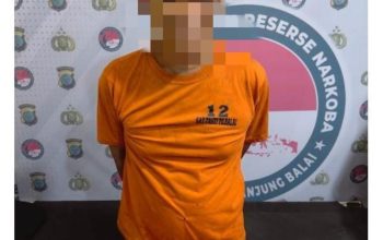 Satresnarkoba Polres Tanjungbalai Tangkap Pengedar Sabu di Jalan Jeruk