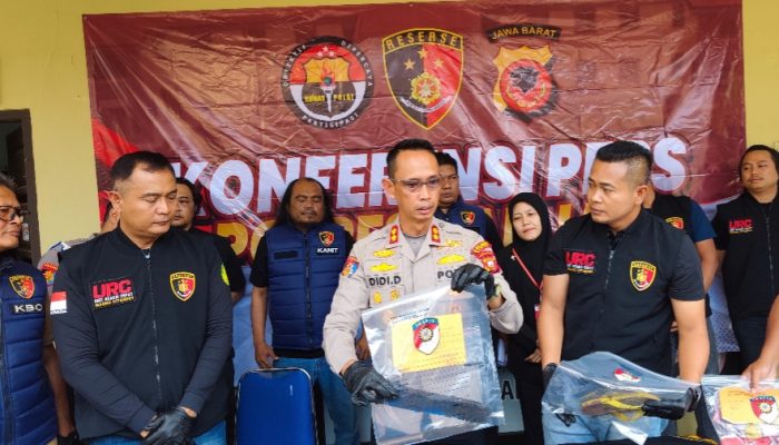 Kurang dari 12 Jam, Polres Banjar Ungkap Dugaan Pembunuhan Berencana, Tersangka Diciduk di Bandung
