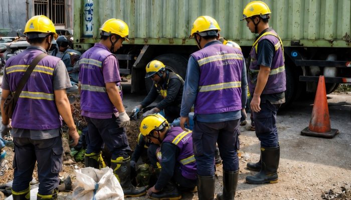 Upaya Pulihkan Tekanan Air Terus Dilakukan, PERUMDAM TKR Lakukan Rekayasa Aliran Jaringan Perpipaan