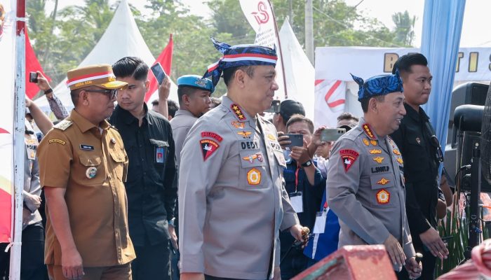 Jembatan Merah Putih Presisi di Bayah Diresmikan