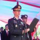 Kapolres Banjar Bacakan Pembukaan UUD 1945 di Upacara HUT RI ke-81 Tingkat Kota Banjar