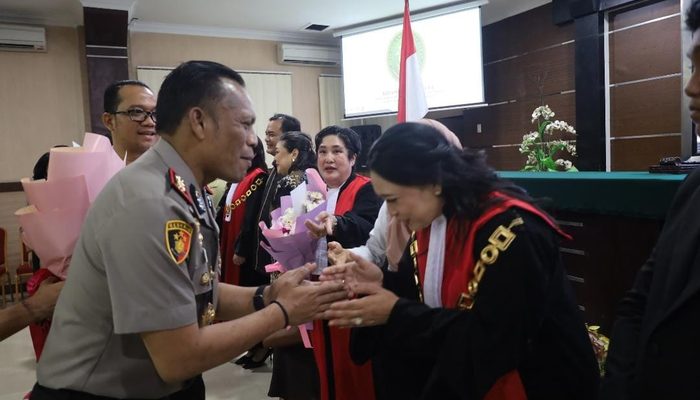 Kapolres Tanjungbalai Hadiri Pelantikan dan Pengambilan Sumpah Jabatan Ketua PN