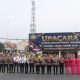 Kapolres Tanjungbalai Pimpin Upacara Kenaikan Pangkat Pengabdian