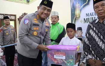 Peringatan Maulid Polresta Tangerang, Tausyiah, Donor Darah, Cek Kesehatan Gratis, dan Baksos