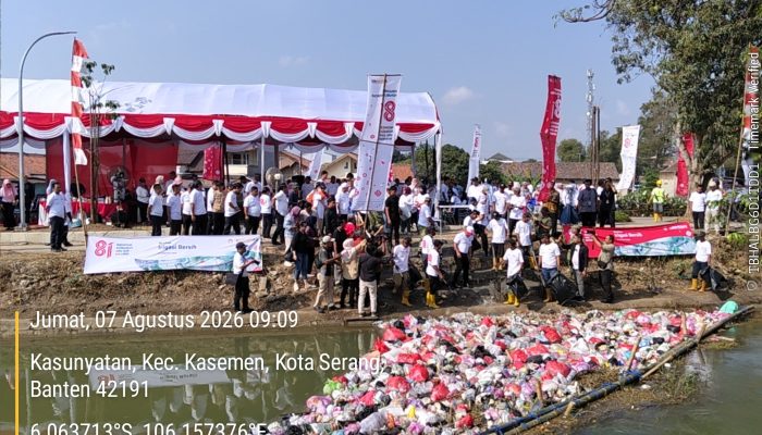 Pemprov Banten Dukung Gerakan Irigasi Bersih Kementerian Pekerjaan Umum