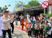Polres Banjar Dorong Kampung Randegan Jadi Role Model Tertib Lalu Lintas