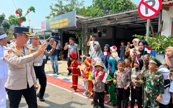 Polres Banjar Dorong Kampung Randegan Jadi Role Model Tertib Lalu Lintas