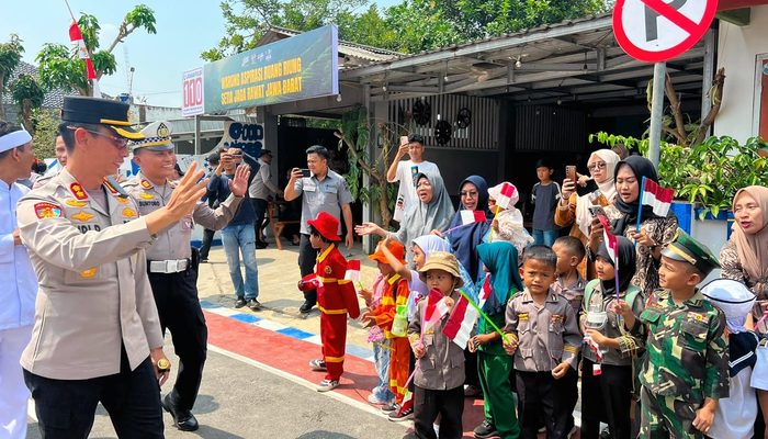 Polres Banjar Dorong Kampung Randegan Jadi Role Model Tertib Lalu Lintas