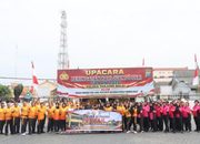 Polres Tanjungbalai Gelar Senam Bersama Sambut HUT Polwan ke-78