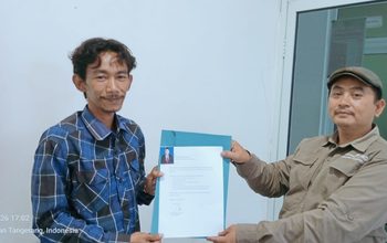 Putra Jaya Resmi Mendaftar sebagai Bakal Calon Ketua PWI Kabupaten Tangerang