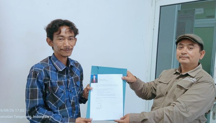 Putra Jaya Resmi Mendaftar sebagai Bakal Calon Ketua PWI Kabupaten Tangerang