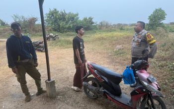 Quick Response Personel Polsek Mauk Cek Lokasi Dugaan Transaksi Obat Daftar G di Sukadiri
