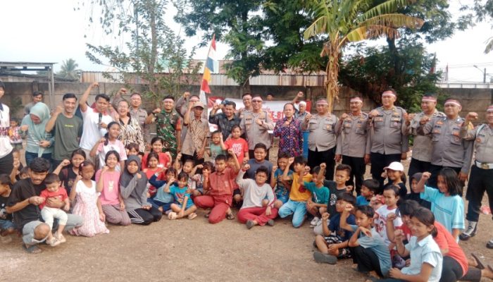 Rayakan HUT RI Ke 81, Polsek Tigaraksa Gelar Lomba Bareng Warga