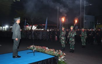 Taptu Peringatan HUT Ke-81 RI Gubernur Andra Soni: Kenang Jasa Pahlawan dengan Menjaga Persatuan NKRI