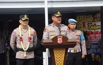 Tongkat Estafet Kepemimpinan Polres Ciamis Resmi Beralih, AKBP Eko Iskandar Siap Lanjutkan Pengabdian Presisi untuk Masyarakat