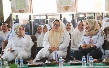 Wabup Intan Hadiri Peringatan Maulid Nabi Muhammad SAW Di Mesjid Al-Amjad