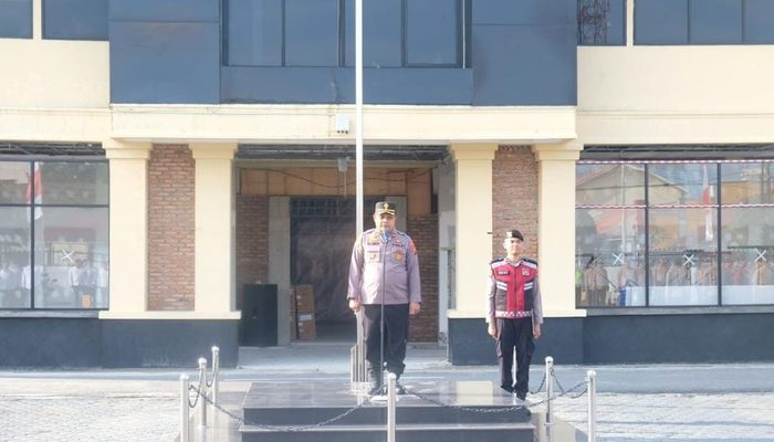 Wakapolres Tanjungbalai Pimpin Apel Pagi, Ingatkan Anggota Jaga Lingkungan