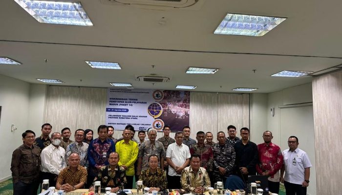 Wali Kota Tanjungbalai Hadiri Rakor Sinkronidasi Bersama Kemenhub