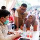 Program CKG Jemput Bola di Labuan Pandeglang, Ribuan Warga Antusias Periksa Kesehatan