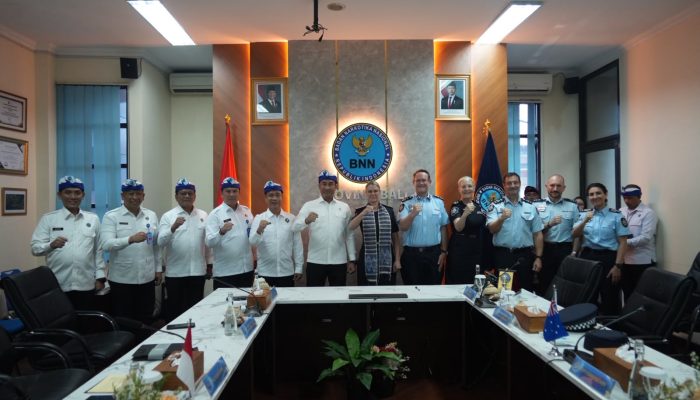 BNN dan AFP Sepakat untuk Perkuat Kemitraan Menghadapi Peredaran Gelap Narkotika Lintas Negara