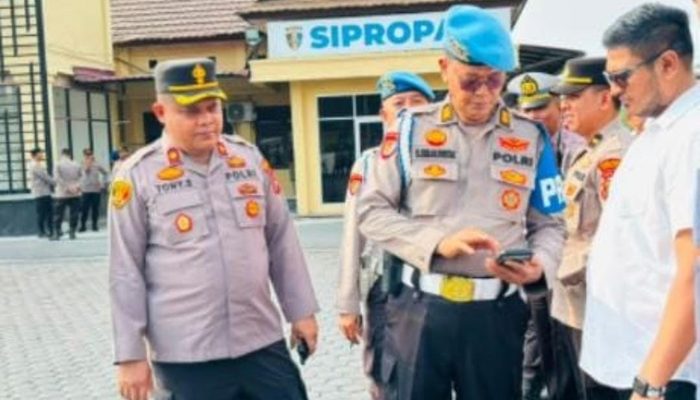Cegah Judol dan Pinjol, Polda Sumut Gelar Ops Gaktibplin di Polres Tanjungbalai