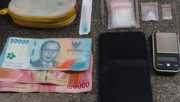 Dua Pria di Sergai Ditangkap Saat Diduga Transaksi Sabu di Rumah Kosong