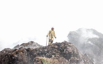 Kebakaran TPA Galuga Mulai Terkendali, Meski Asap Masih Mengepula