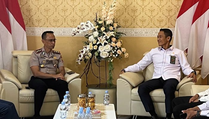 Ketua PN Banjar yang Baru Temui Kapolres, Perkuat Sinergi Penegakan Hukum