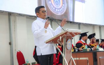 Memotivasi 4.966 Mahasiswa Baru Uniba, Gubernur Andra Soni Dorong Generasi Muda Miliki Growth Mindset