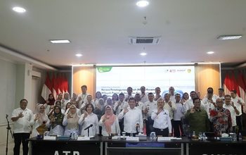 Pemko Tanjungbalai – Kanwil BPN Provsu Rapat Integrasi Data Kegiatan NPGT