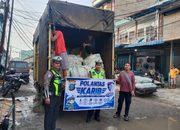 Polantas Karib Polres Tanjungbalai Edukasi Sopir Angkutan Barang untuk Tertib Berlalu Lintas