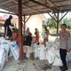 Polres Tanjungbalai Dampingi Kelompok Tani Sei Raja Olah Hasil Panen Jagung