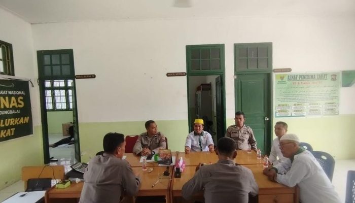 Sat Binmas Polres Tanjung Balai Gandeng BAZNAS Jaga Kamtibmas